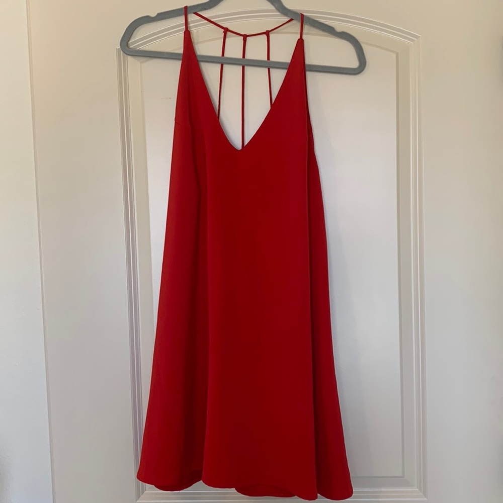 Red dress